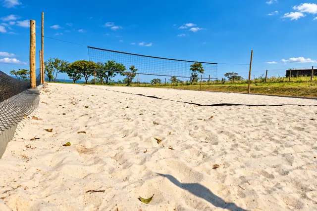 Quadra de vôlei de areia